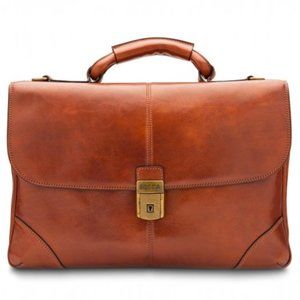 BOSCA Leather bag - BRAND NEW